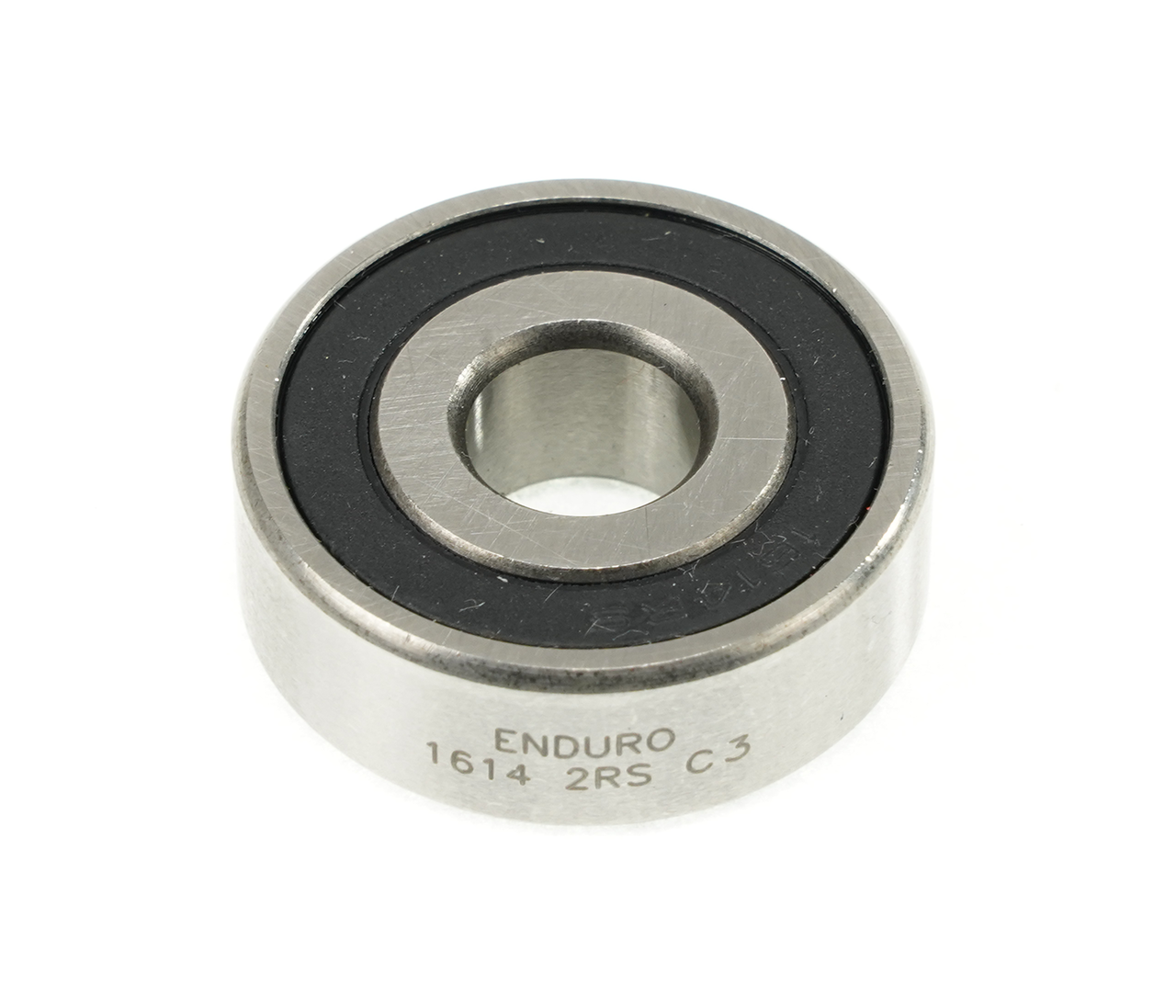 Enduro 1614 2RS - ABEC-3 Radial Bearing (C3 Clearance) - 3/8 x 1 1/8  x 3/8 (0.375 x 1.125 x 0.375)