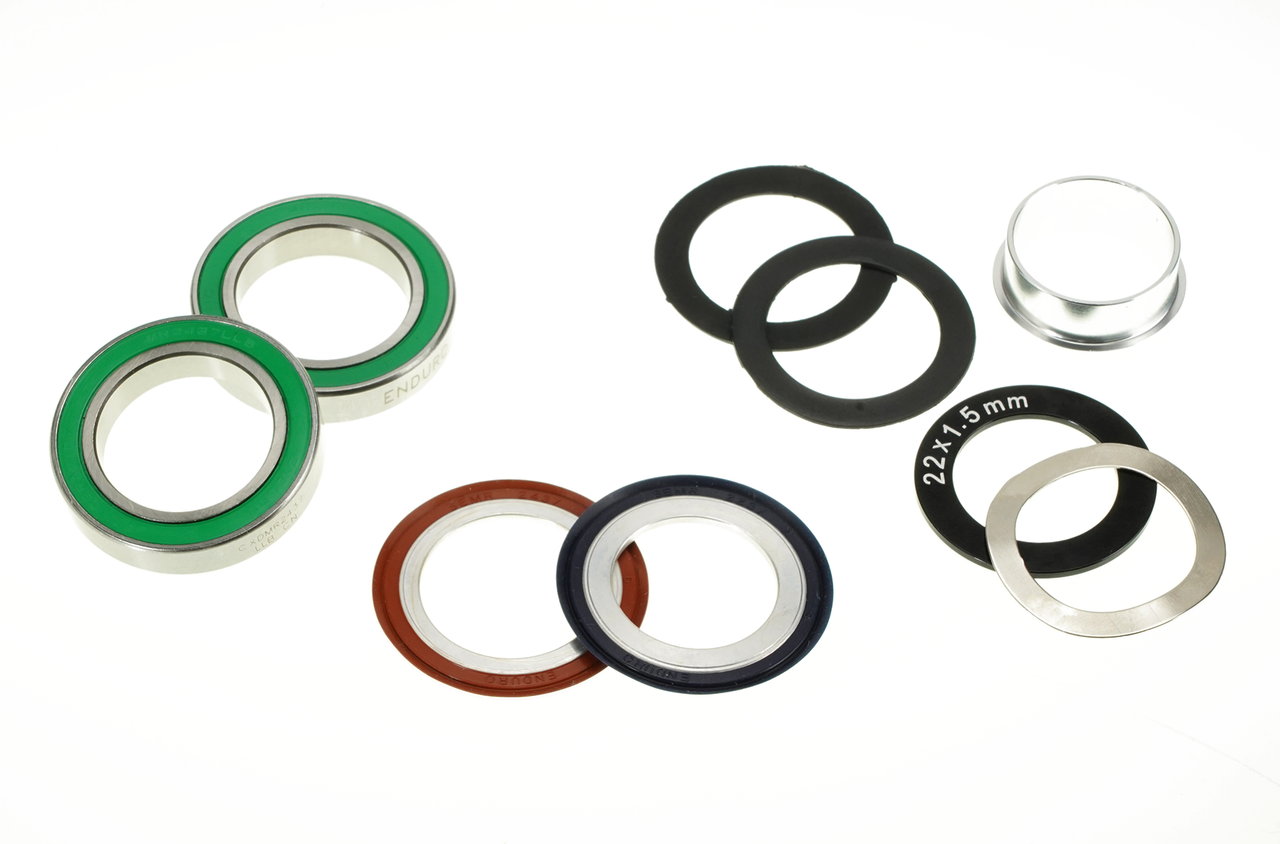 Enduro BKC-54106 - XD-15 Ceramic-Hybrid, ABEC-5, Bottom Bracket Bearing Kit for SRAM GXP External Cup BBs