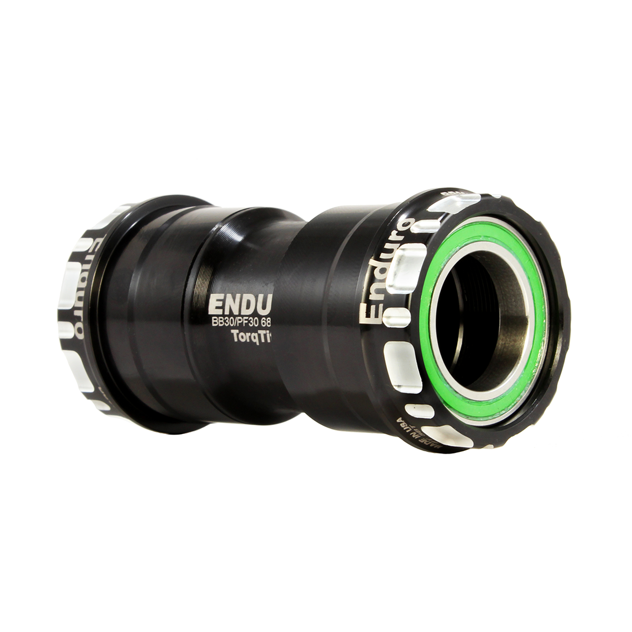 Enduro BKS-0151 - TorqTite, Stainless Steel, Angular Contact, Bearing Bottom Bracket for BB30 Framesets and Shimano 24mm Cranksets