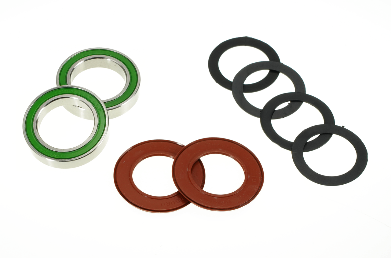 Enduro BKS-5428 - Stainless Steel, Angular Contact, Bottom Bracket Bearing Kit for Shimano 24mm Cranksets and Trek BB90/95 framesets